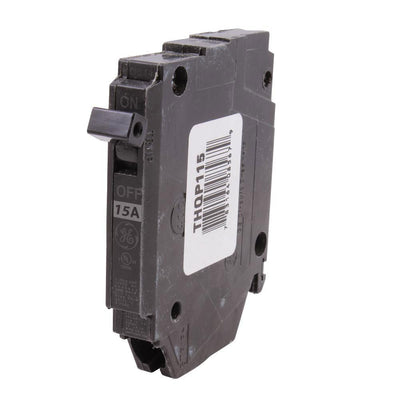THQP115 - GE 15 Amp Single Pole 1/2" Circuit Breaker