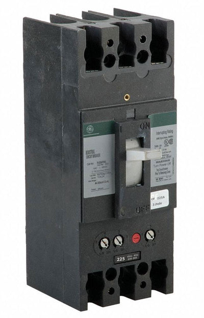 TJJ436225WL - GE 225 Amp 3 Pole 600 Volt Molded Case Circuit Breaker