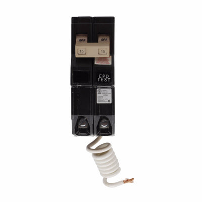 CH215EPD - Eaton Cutler-Hammer 15 Amp 2 Pole 240 Volt Plug-In Molded Case Circuit Breaker
