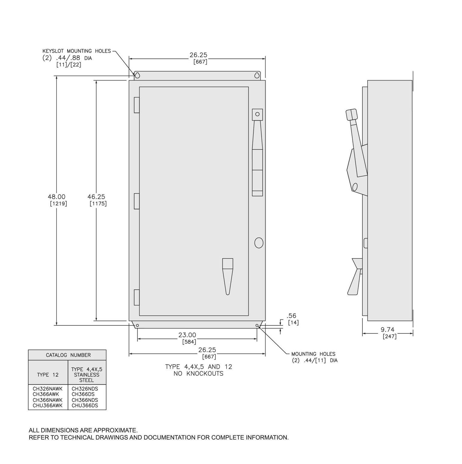 CH366AWK - Square D - Disconnect and Safety Switch