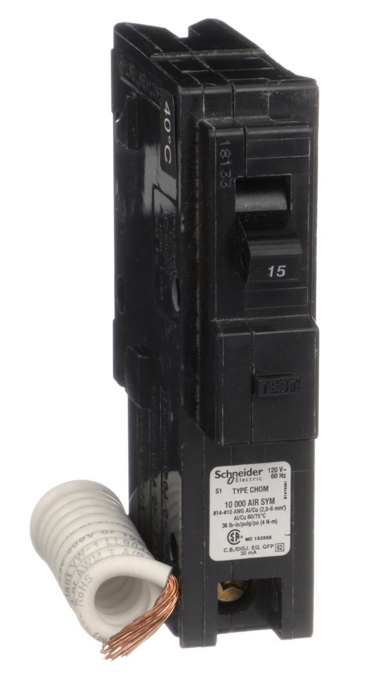 CHOM115EPD - Square D - 15 Amp Molded Case Circuit Breaker