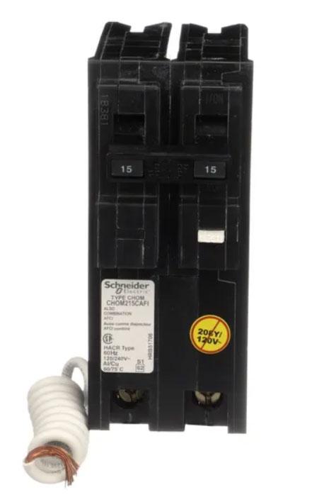 CHOM215CAFI - HomeLine 15 Amp Arc Fault Circuit Breaker