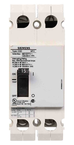 CQD215 - Siemens - Molded Case Circuit Breaker