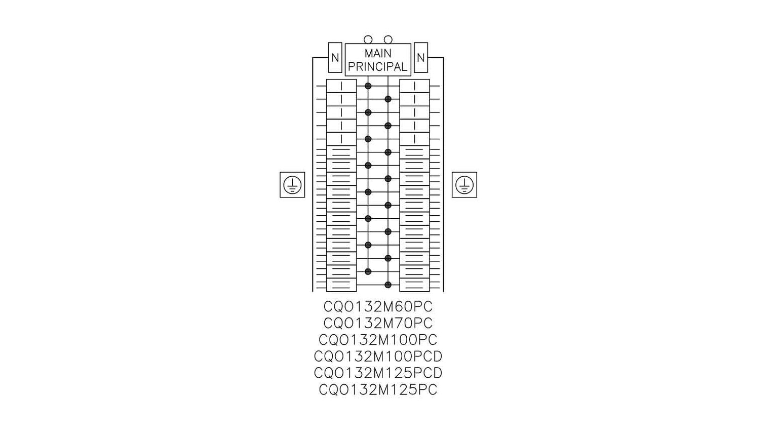 CQO132M100PC - Square D - Loadcenter