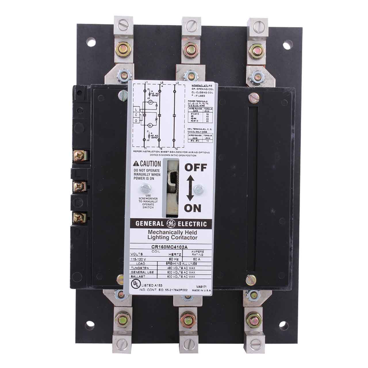 CR160MC4102A - General Electrics - Contactor
