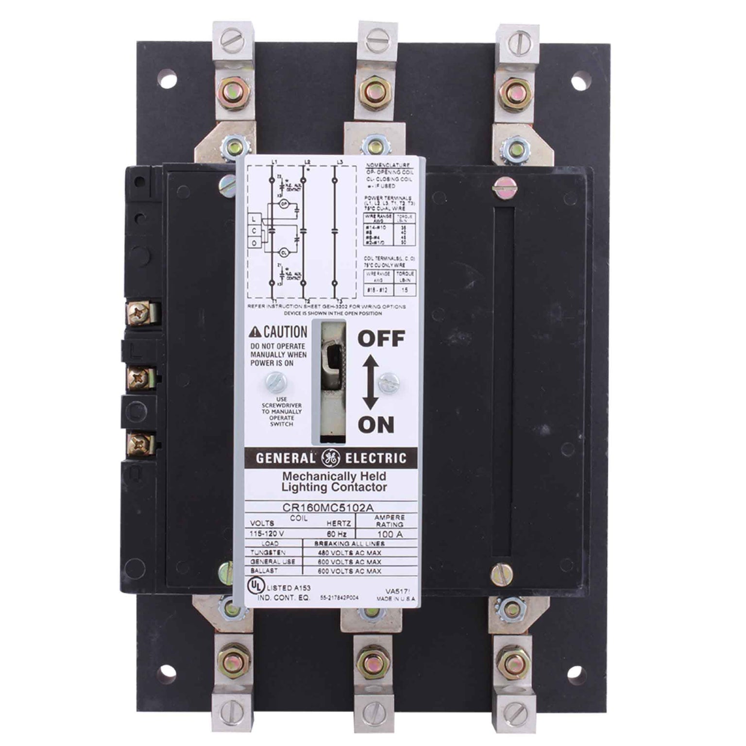 CR160MC5102A - General Electrics - Contactor
