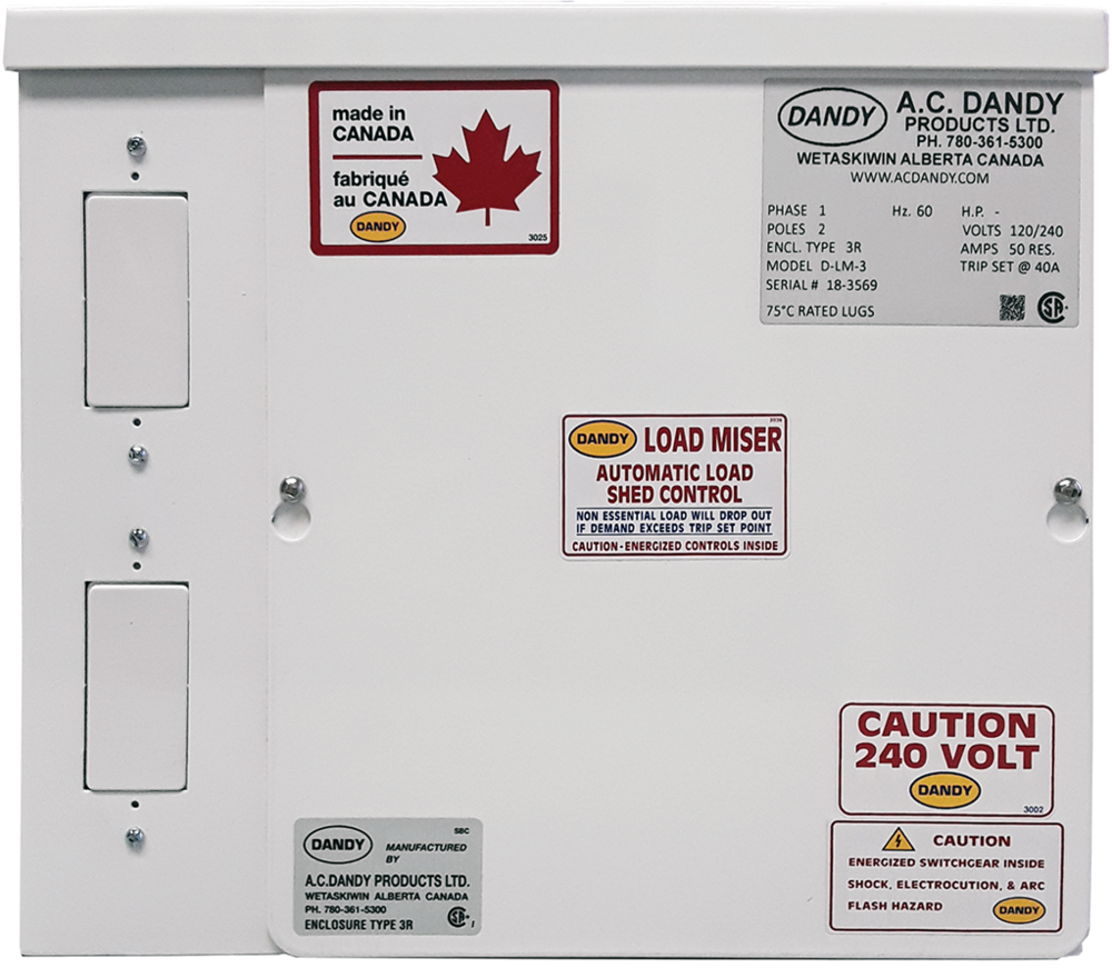 40 Amp Load Miser Energy Divider Controller – Canada Breakers
