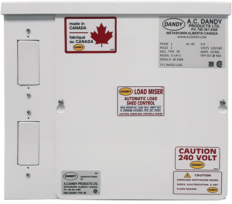 40 Amp Load Miser Energy Divider Controller