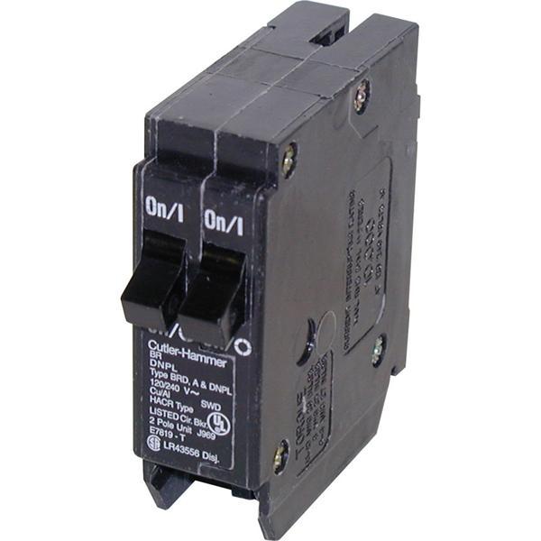 BR2015 - Eaton Cutler-Hammer Tandem 20/15 Amp Single Pole Circuit Breaker