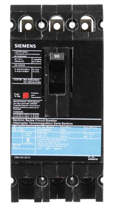 ED23B090L - Siemens - Molded Case Circuit Breaker