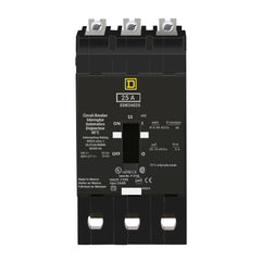 EDB34025 - Square D 25 Amp 3 Pole 480 Volt Bolt-On Molded Case Circuit Breaker