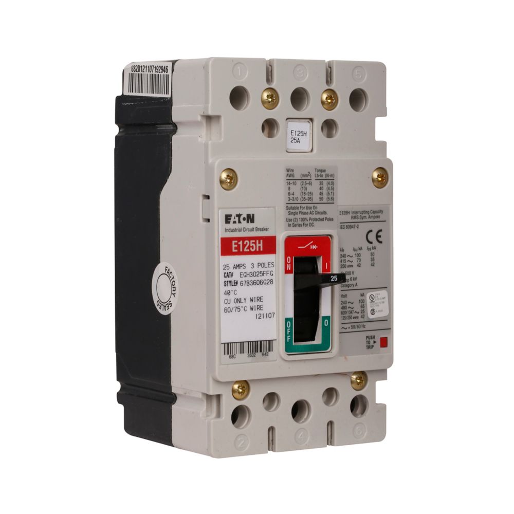 EGH3025FFB - Eaton - Molded Case Circuit Breakers