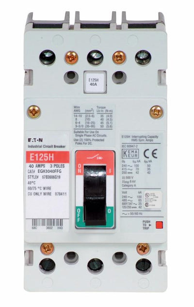 EGH3040FFG - Eaton - Molded Case Circuit Breaker