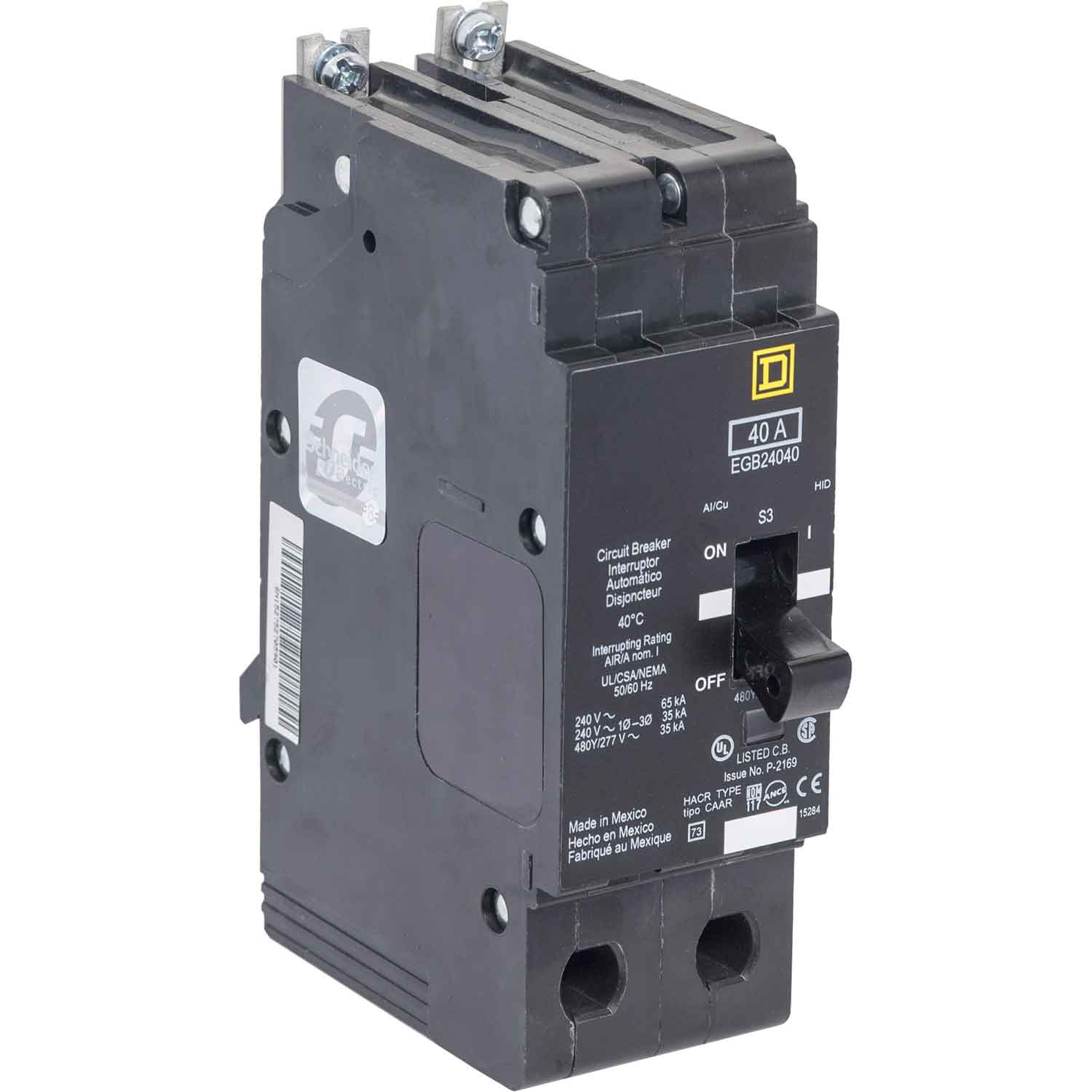 EJB24110 - Square D - Molded Case
 Circuit Breakers