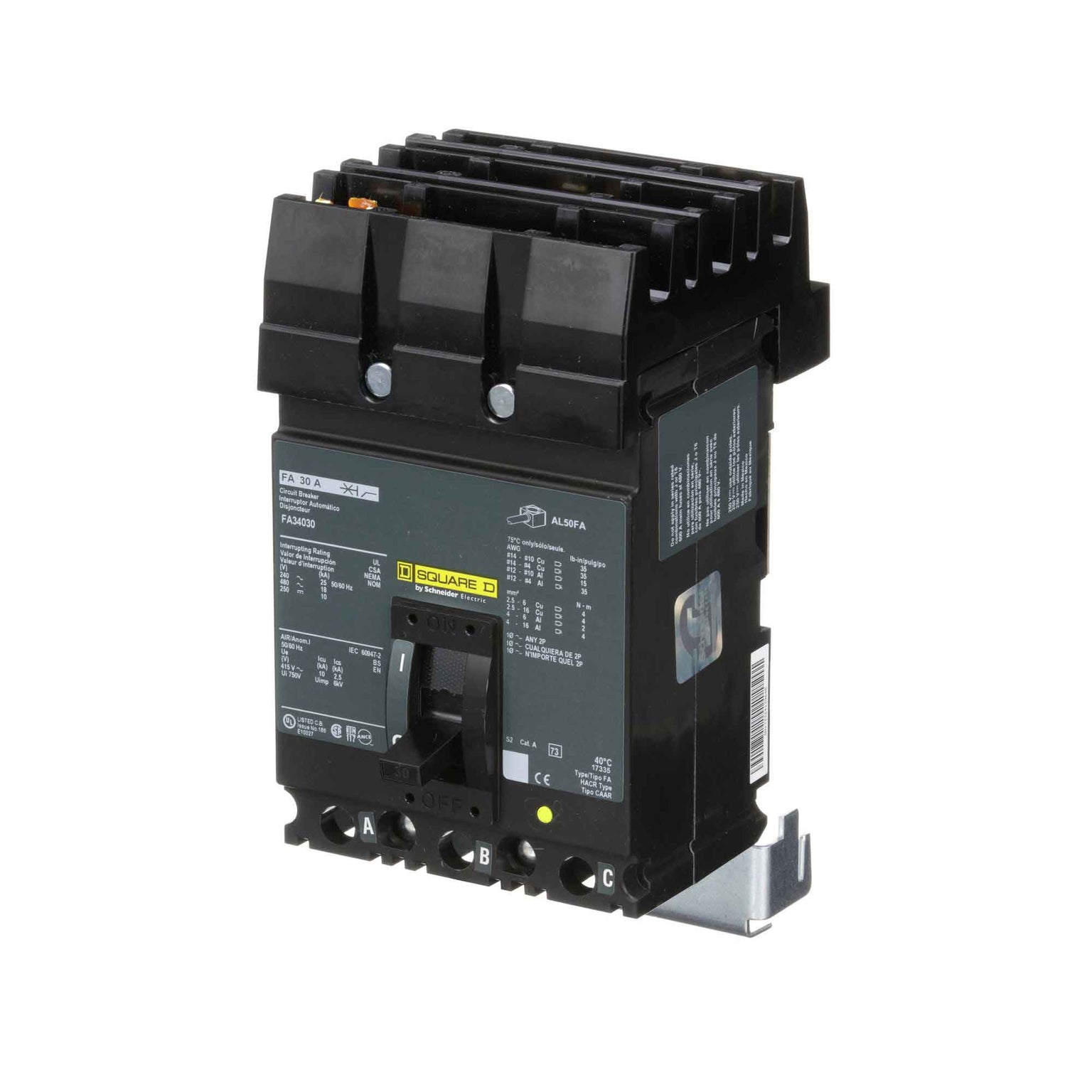 FA34030 - Square D - Molded Case
 Circuit Breakers