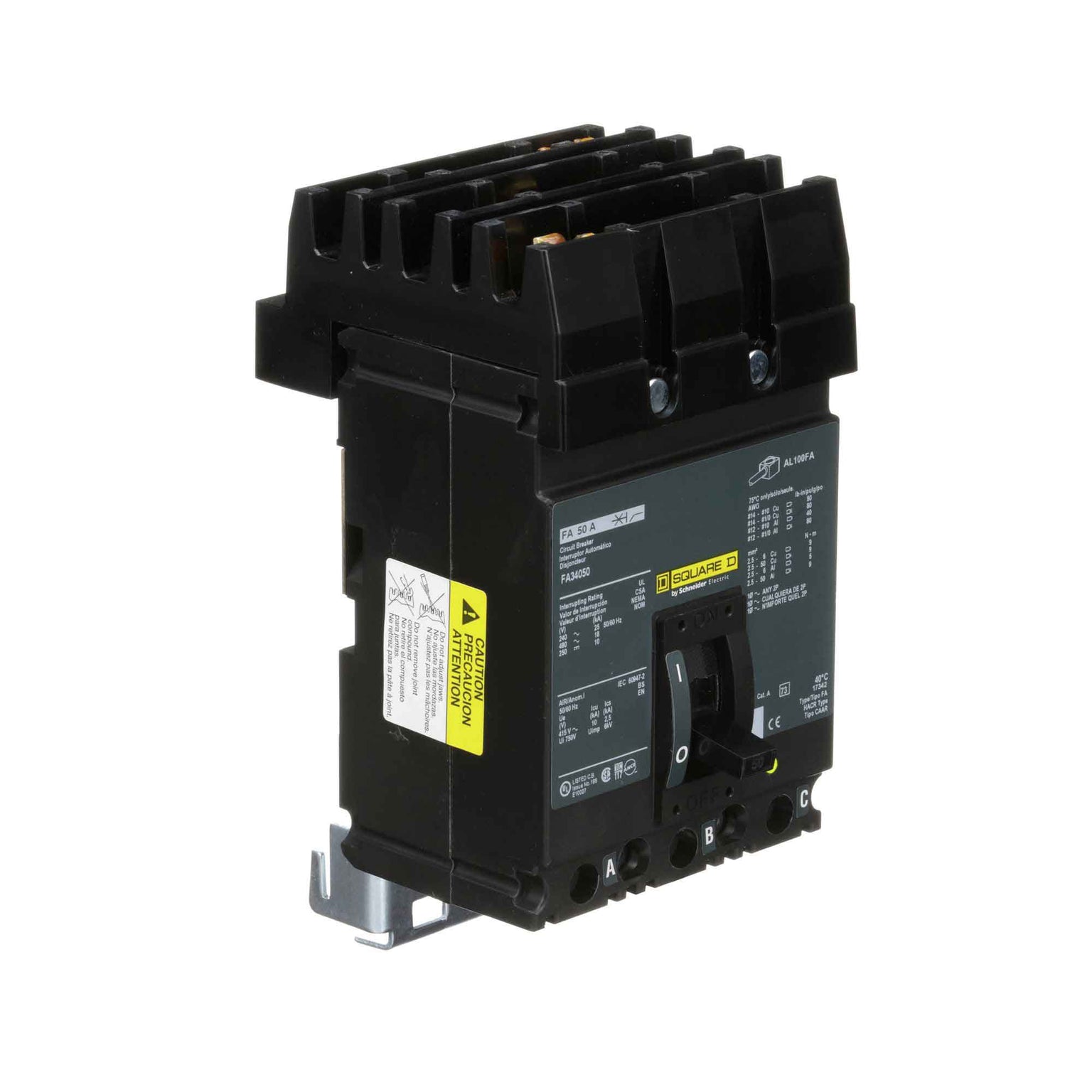 FA34050 - Square D - Molded Case Circuit Breakers