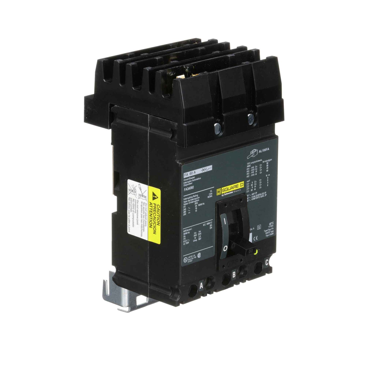 FA34060 - Square D - Molded Case
 Circuit Breakers