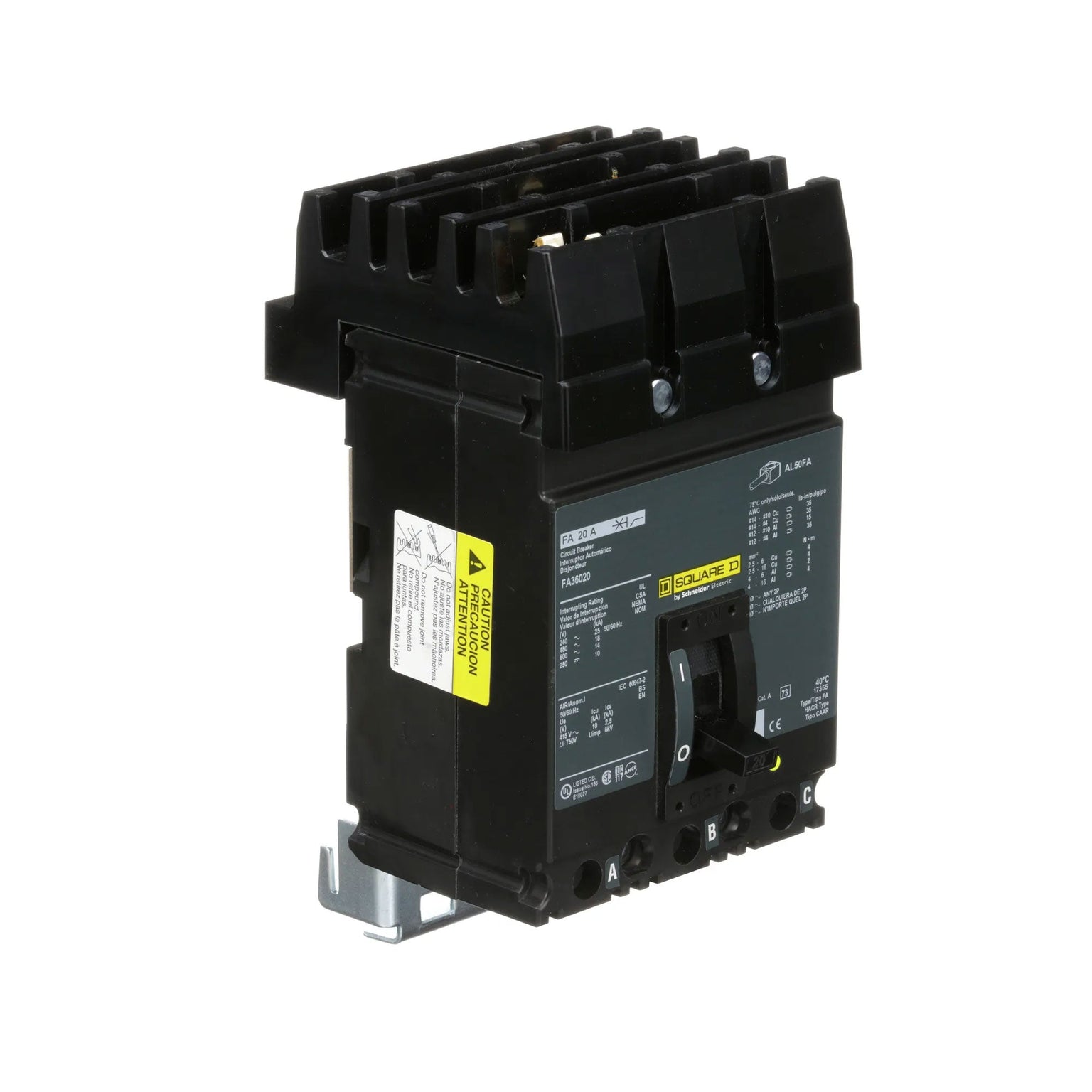FA36020 - Square D - Molded Case Circuit Breaker