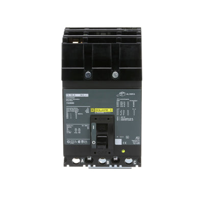 FA36060 - Square D 60 Amp 3 Pole 600 Volt Plug-In Molded Case Circuit Breaker