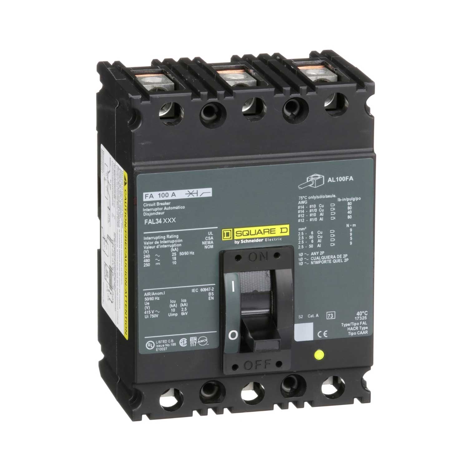 FAL34030 - Square D - Molded Case Circuit Breaker