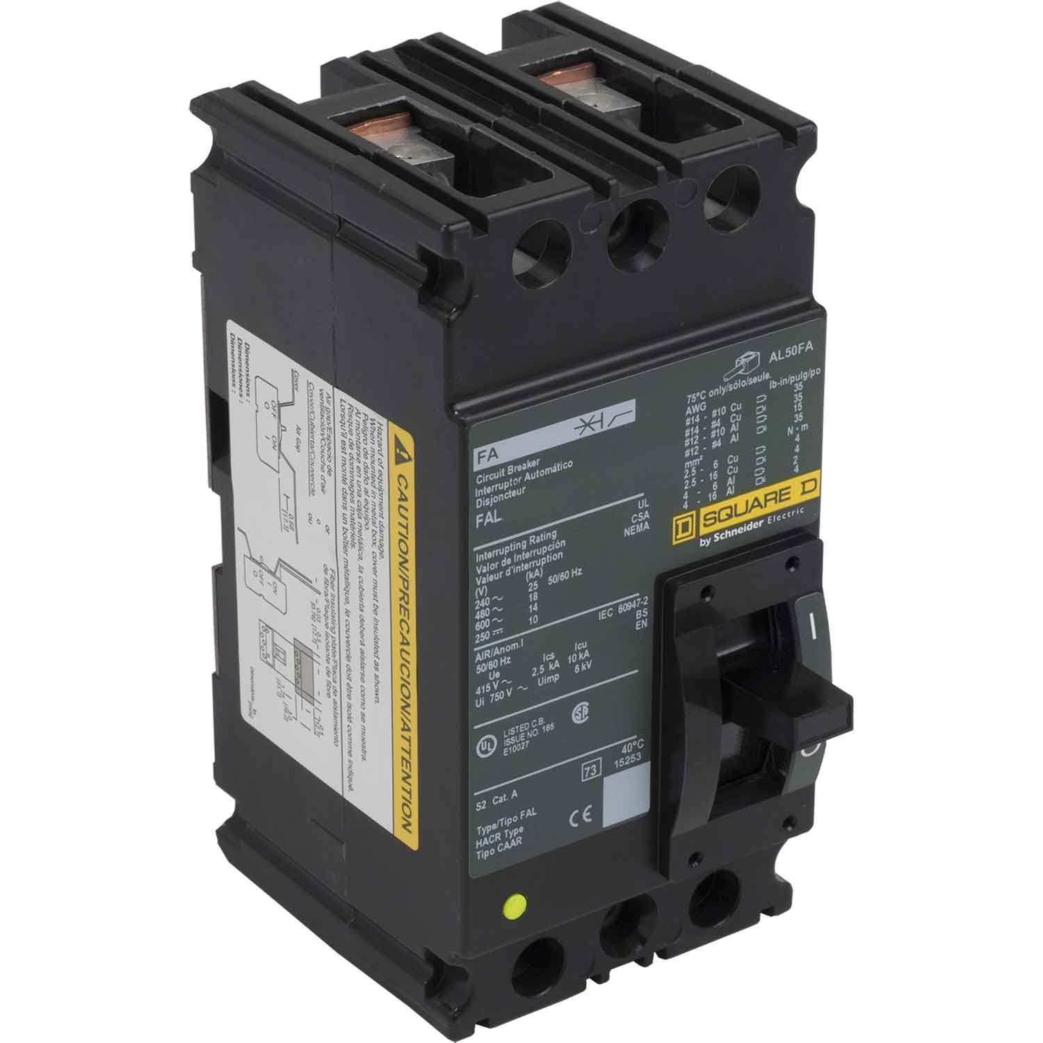 FAL24020 - Square D - Molded Case Circuit Breakers