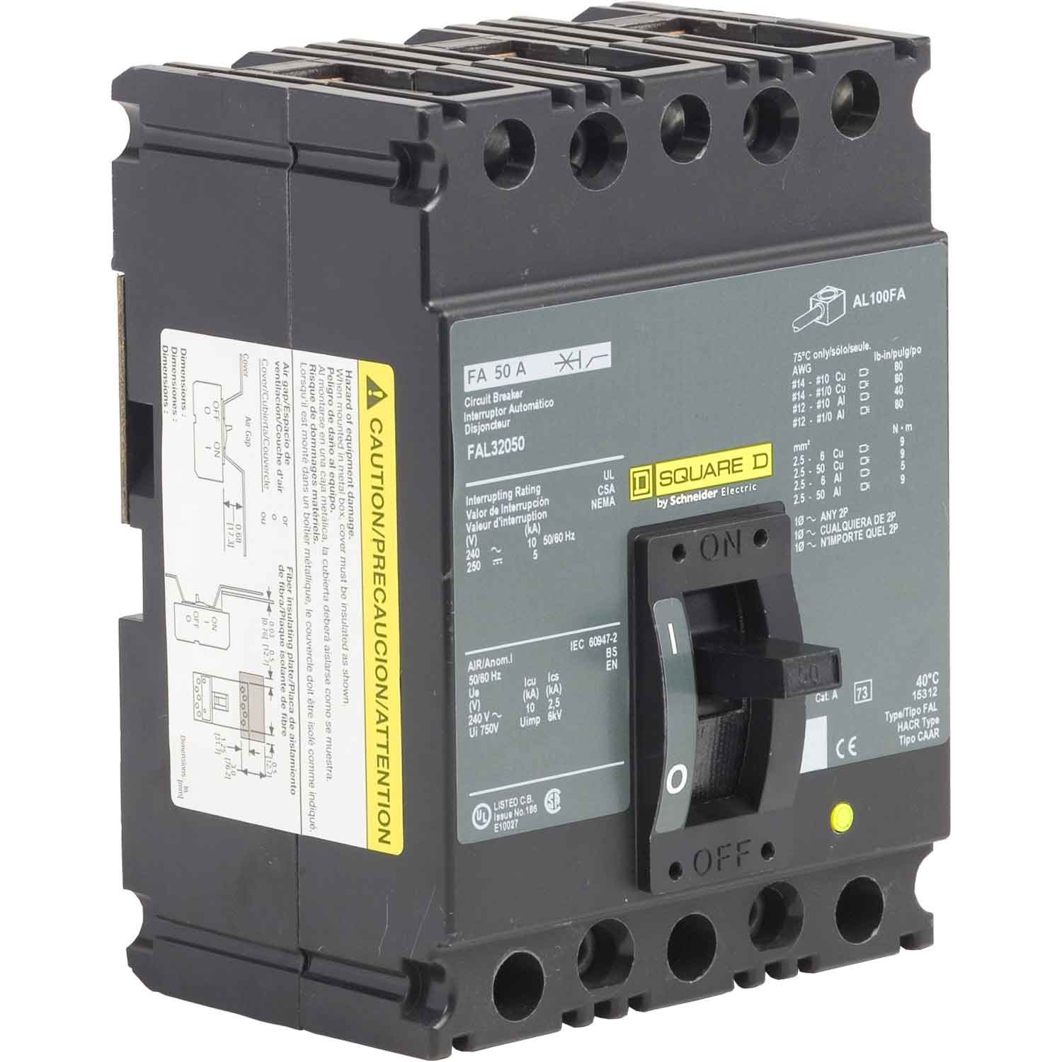 FAL32050 - Square D - Molded Case Circuit Breakers