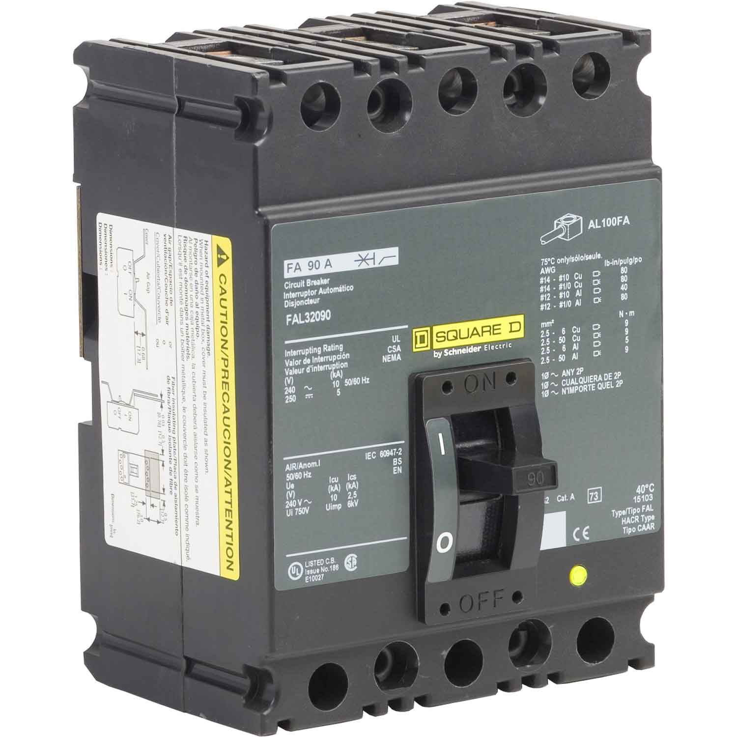 FAL32090 - Square D - Molded Case Circuit Breakers