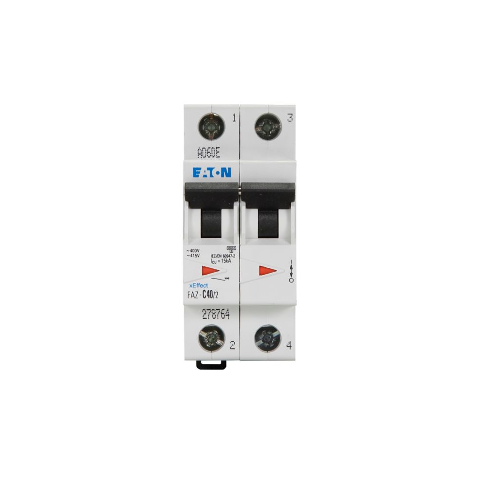 FAZ-C40-2 - Eaton - Circuit Breaker