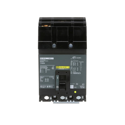 FH36020 - Square D 20 Amp 3 Pole 600 Volt Molded Case Circuit Breaker