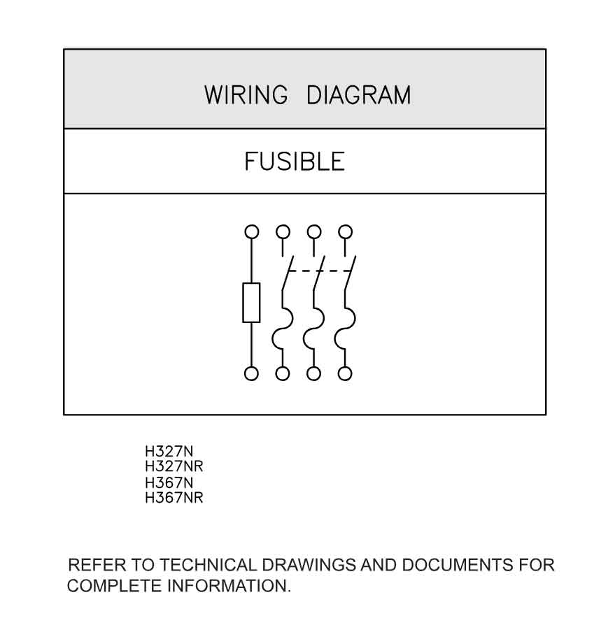 CH367N - Square D - Disconnect and Safety Switch