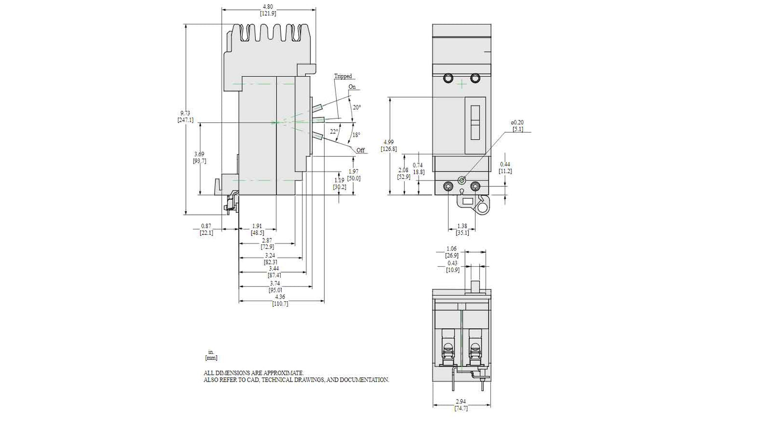 HDA260251 - Square D - Molded Case Circuit Breakers