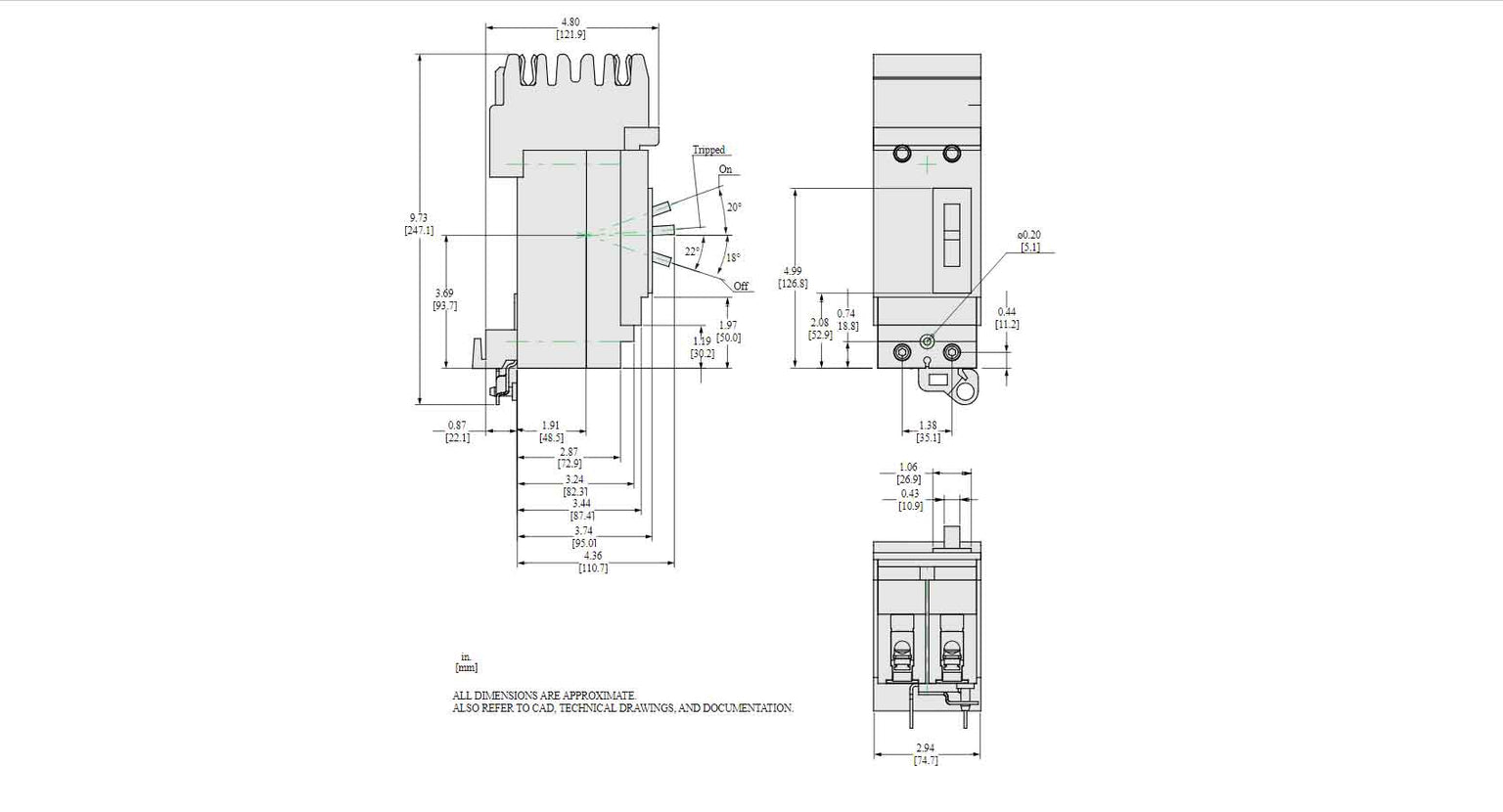 HDA260802 - Square D - Molded Case Circuit Breakers