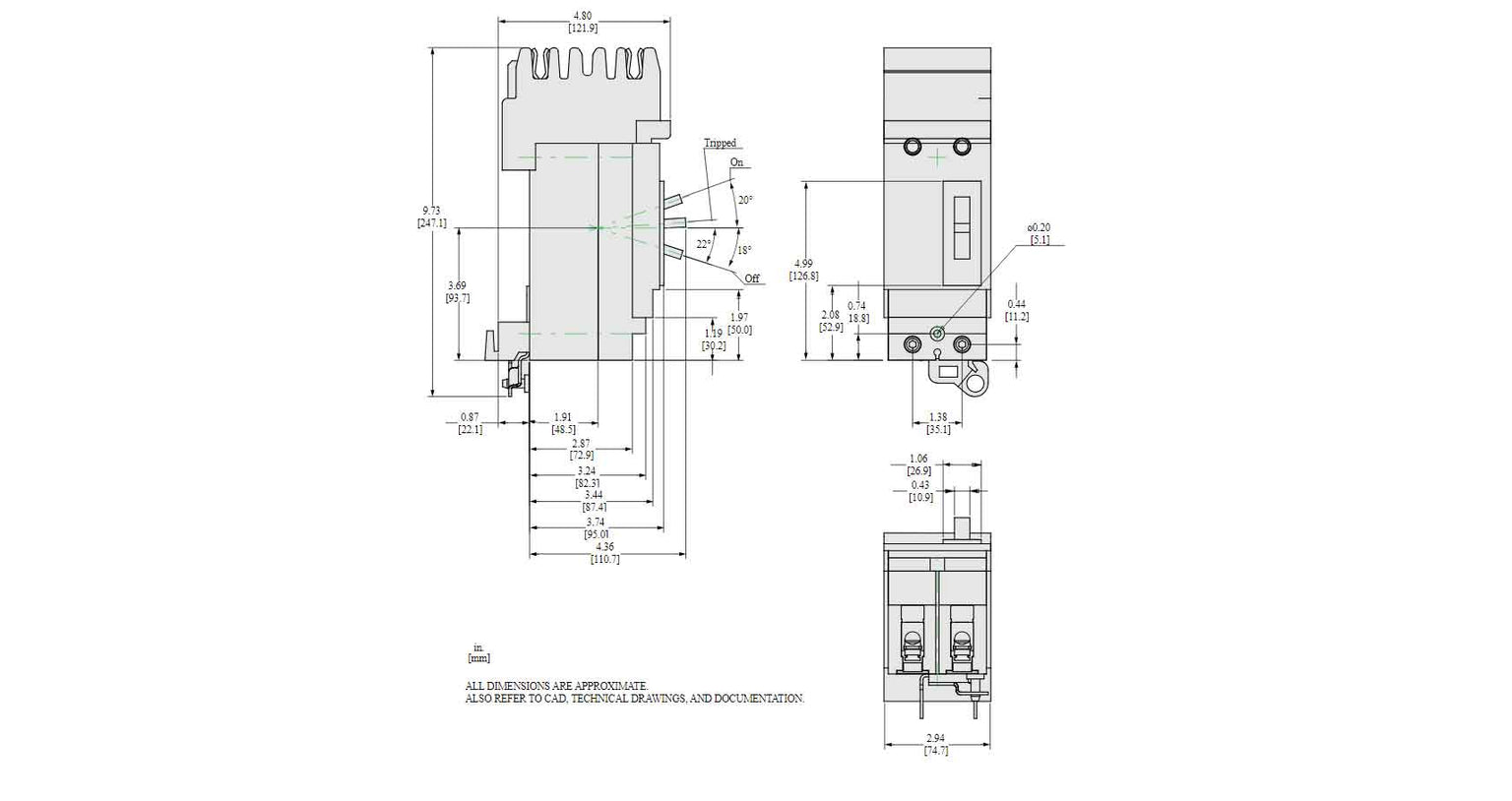 HDA260804 - Square D - Molded Case Circuit Breakers