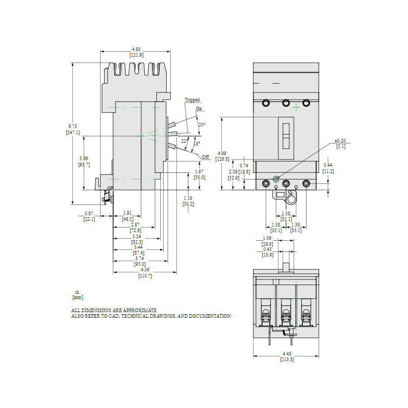 HDA36020 - Square D - Molded Case Circuit Breaker
