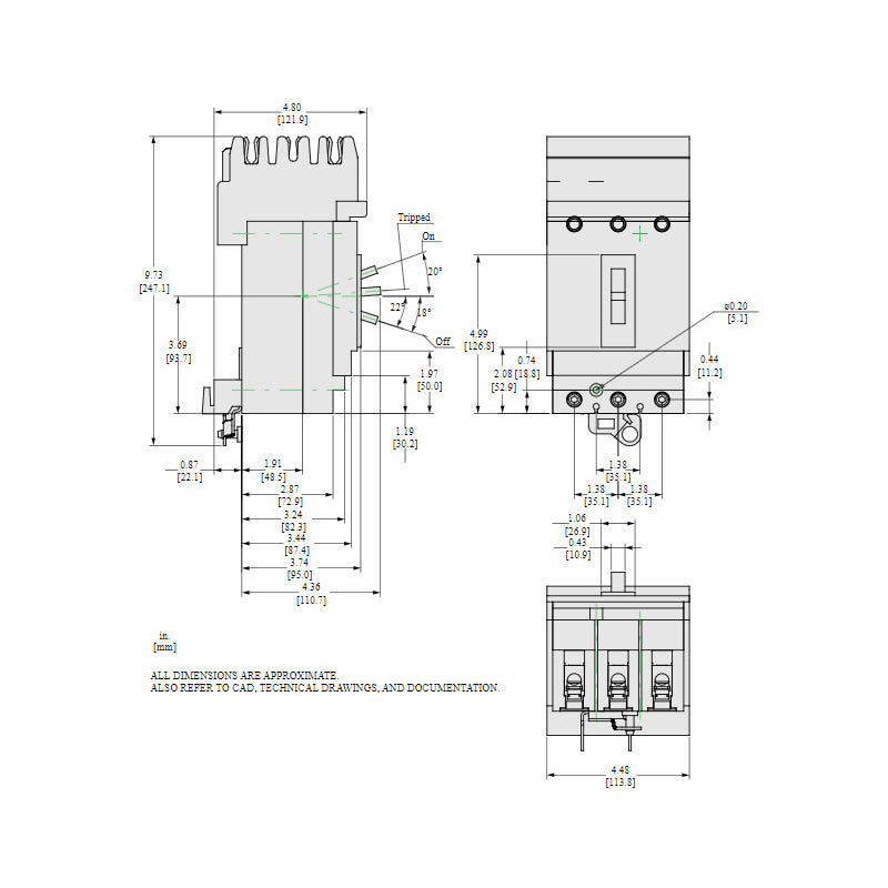 HDA36040 - Square D - Molded Case Circuit Breaker