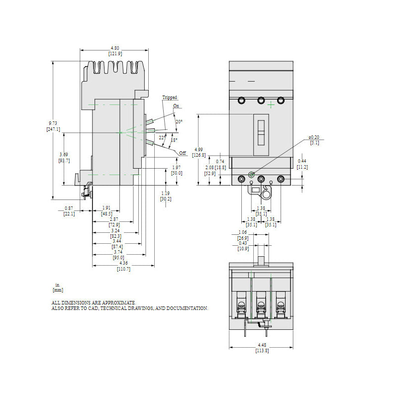 HDA36045 - Square D - Molded Case Circuit Breaker