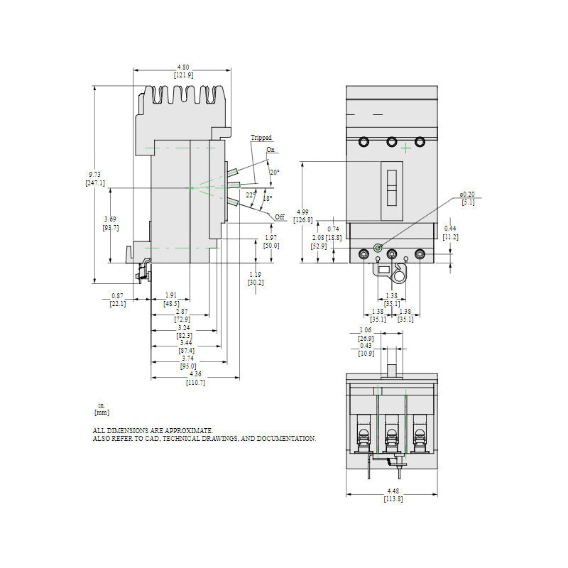 HDA36050 - Square D - Molded Case Circuit Breaker
