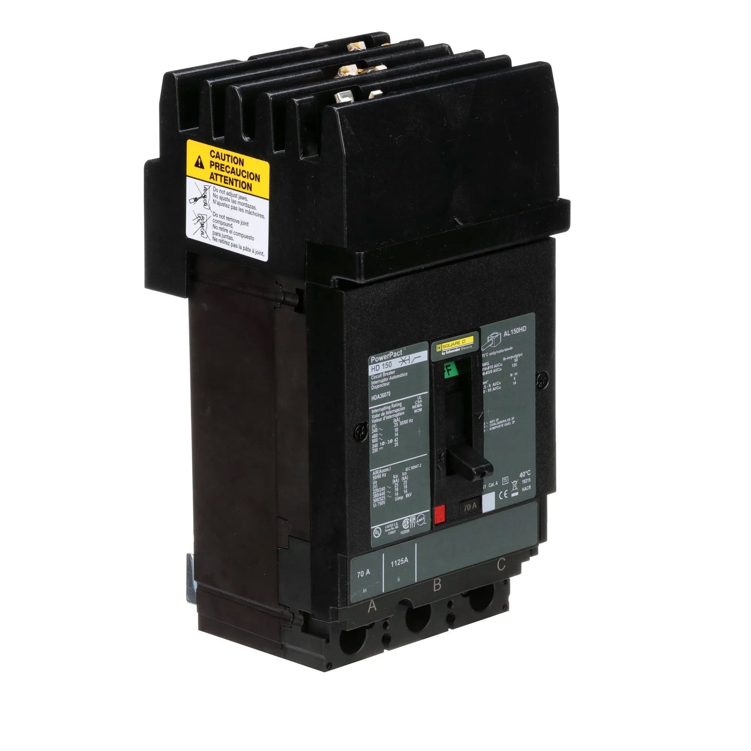 HDA36070 - Square D - Molded Case Circuit Breaker