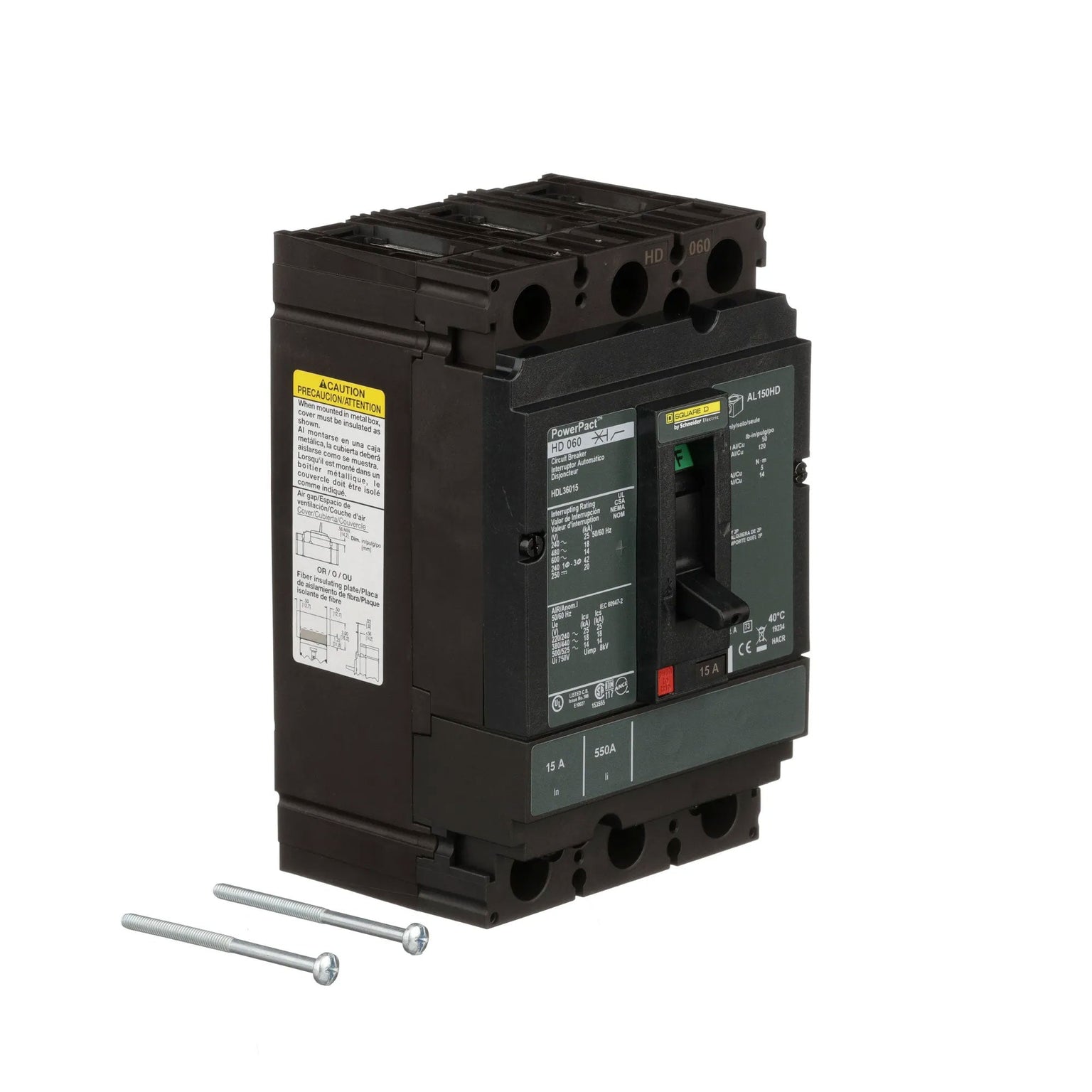 HDL36015 - Square D - Molded Case Circuit Breaker