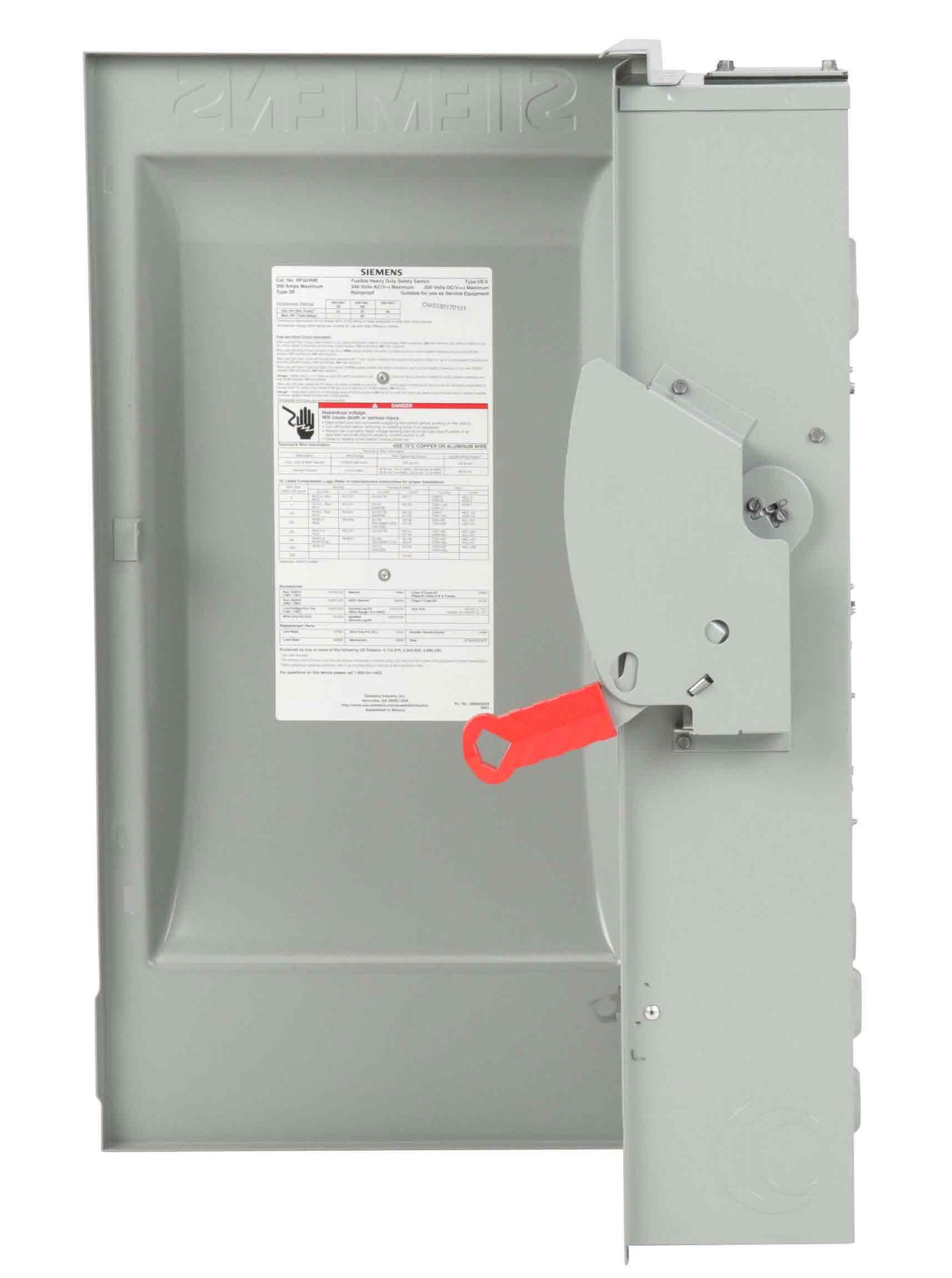 HFC324NR - Siemens - 200 Amp Disconnect Safety Switches