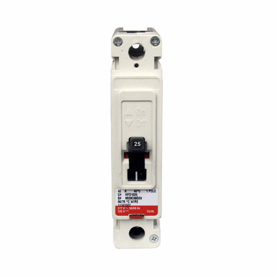 HFD1025 - Eaton Cutler-Hammer 25 Amp 1 Pole 277 Volt Feed-Thru Molded Case Circuit Breaker