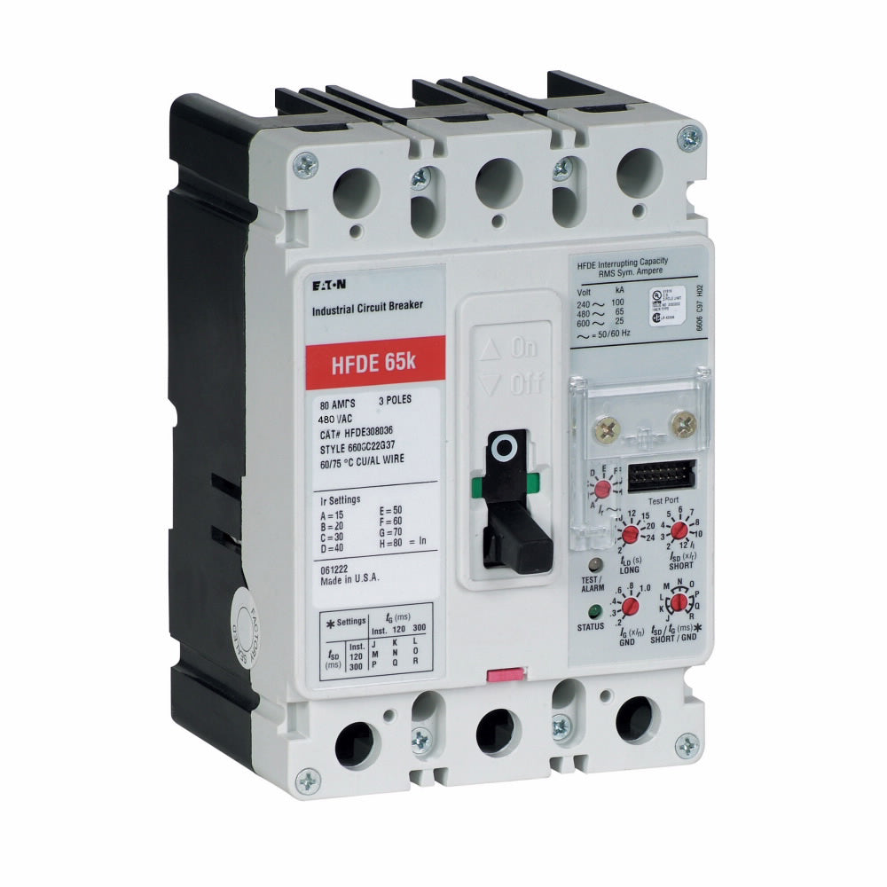 HFDE308036L - Eaton - Molded Case Circuit Breaker