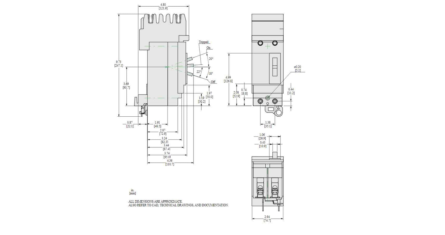 HGA260251 - Square D - Molded Case Circuit Breakers