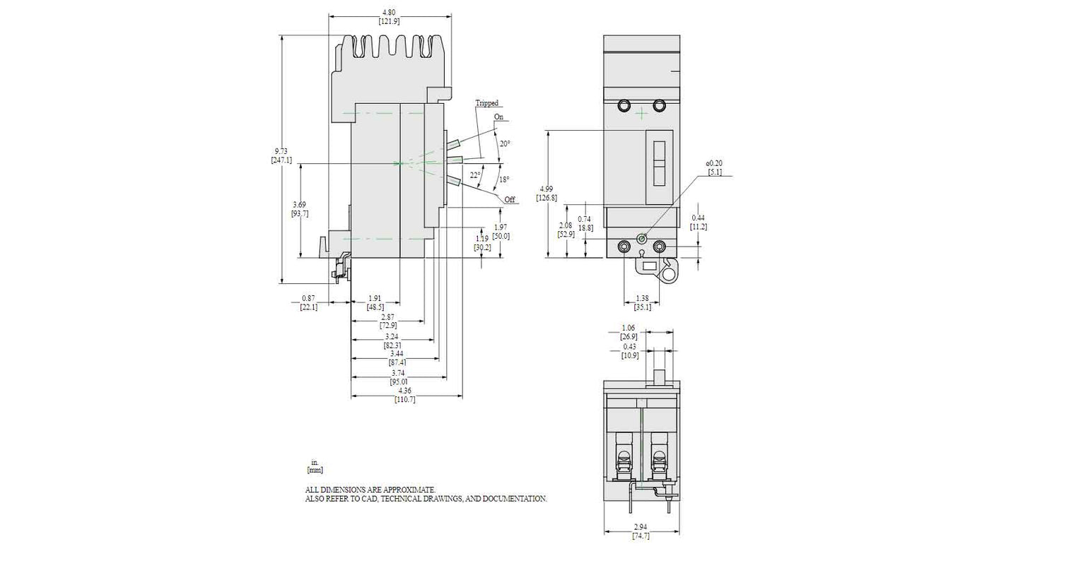 HGA260402 - Square D - Molded Case Circuit Breakers