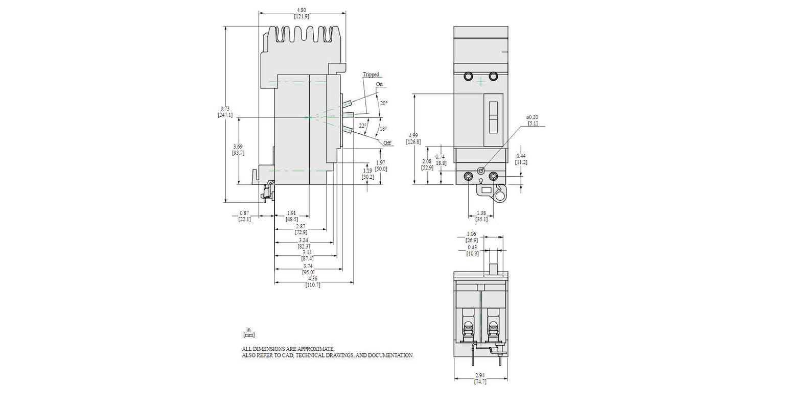 HGA260452 - Square D - Molded Case Circuit Breakers