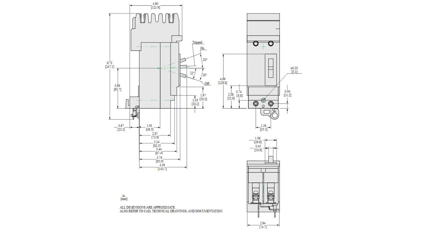 HGA261104 - Square D - Molded Case Circuit Breakers