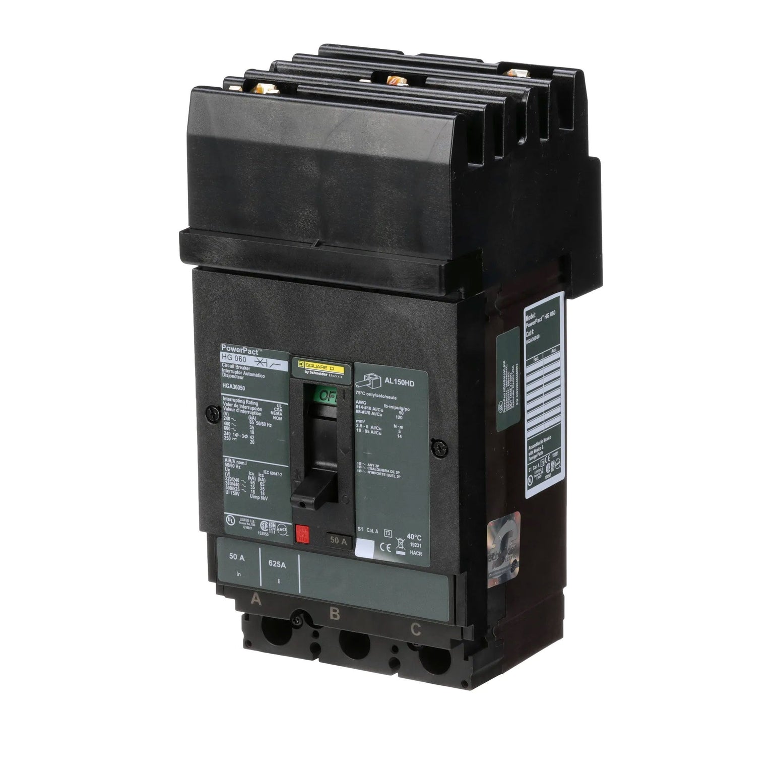 HGA36050 - Square D - Molded Case Circuit Breaker