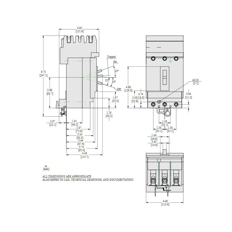 HGA36100 - Square D - Molded Case Circuit Breaker