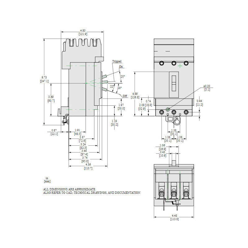 HGA36125 - Square D - Molded Case Circuit Breaker