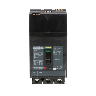 HGA36150 - Square D 150 Amp 3 Pole 600 Volt Molded Case Circuit Breaker